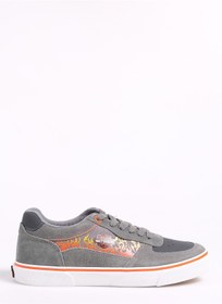 Resim Harley Davidson 023m100350 Providence Grey Deri Erkek Sneaker 