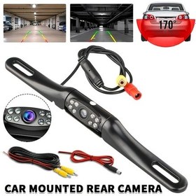 Resim Oldfriend 8led Tyc Evrensel Hd Geri Görüş Kamerası 480p Gece Görüşlü Metal Şok Dayanımlı 