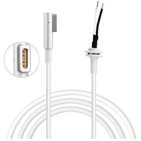 Resim Wozlo Magsafe 5 Pin L Tip Adaptör Şarj Tamir Kablosu 45w 60w 85w Dc Kablo Mıknatıslı Apple Uyumlu MacBook 