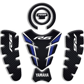 Resim YAMAHA R6 TANK PAD SET 03 