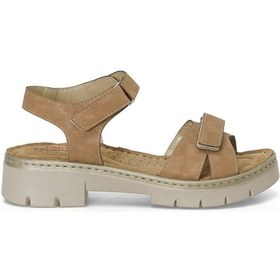 Resim Polaris 166292.z5fx Taba Kadın Comfort Sandalet 000000000101986514 Taba 