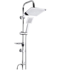 Resim Duş Seti | Çiftli Yağmurlama Robot Duş Sistemi Diğer 