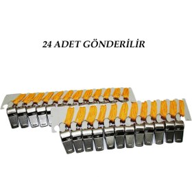 Resim shopwave 24 ADET METAL DÜDÜK (5047) 