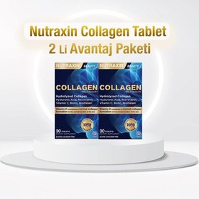 Resim Nutraxin Collagen Hidrolize Kolajen 30 Tablet 2 Adet 
