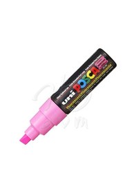 Resim Uni Posca Marker Pc-8K 8.0 Mm Fluo Pink 