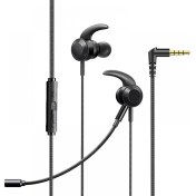 Resim Mcdodo HP-1330 Ayrılabilir Mikrofonlu Dc3.5mm Jack Girişli Dijital Oyun Kulaklığı 1.2m-Siyah 