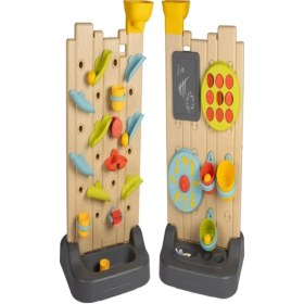 Resim 29 Aksesuarlı Çift Taraflı Aktivite Duvarı 