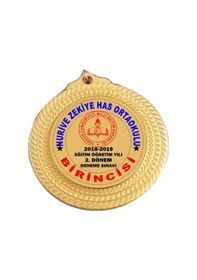 Resim Ödül Deneme Sınavı Madalyası Altın 