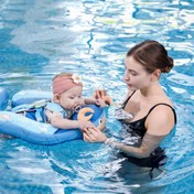 Resim Mambobaby Yüzme Simidi - Yengeç, Emniyetli, Gölgelikli ve Ayak Destekli 
