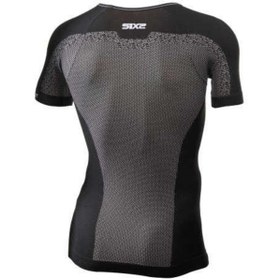 Resim SIX2 BREEZYTOUCH YAZLIK TERMAL T-SHIRT KARBON SİYAH TS1L BT 