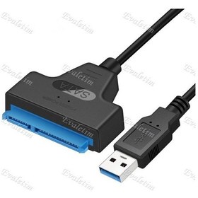Resim Usb 3.0 2.5 Inç Sata 4469A Hdd Hard Disk Kablosu Kutusu Veri Hard 