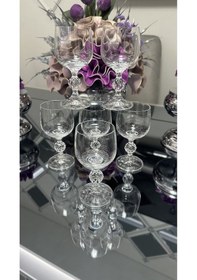 Resim Kristal Kahve Yanı Su Bardağı 150 Ml Şeffaf 