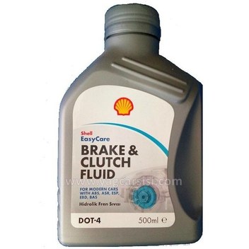 Shell Brake And Clutch Fluıd Dot 4 500 Ml