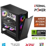 Resim ETERNAL POWER E.POWER RYZEN 7 5700X 32G DDR4 1TB M.2 RTX5070 A520 M750W 
