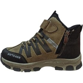 Resim Jagulep Nkt-5 Ft Çocuk Vizon-Siyah Kışlık Bot Vizon 