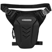 Resim Bsddp Bel Çantası Motosiklet Bacak Çantası Erkekler Kadınlar Açık Hava Seyahat Yürüyüş Bisiklet Bacak Çantası Su Geçirmez Sert Kabuk Büyük Kapasiteli 