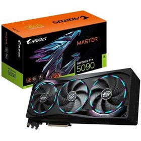 Resim Gigabyte Aorus Geforce Rtx 5090 Master 32gb Dlss 4 512 Bit Gddr7 Ekran Kartı 