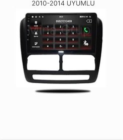Resim Fiat Doblo (2009-2014) Uyumlu 9 İnç Android Multimedya - Kablosuz CarPlay & Android Auto - HD Dokunmatik Ekran - Navigasyon & Bluetooth - Geri Görüş Kamerası Hediyeli (4, GB) 