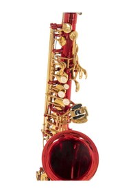 Resim Roy Benson As-202r Alto Saksafon - Kırmızı Profesyonel - Renkli 