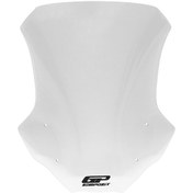 Resim Gp Kompozit Honda Vfr 1200 X 2012-2015 Uyumlu Düz Ön Cam Şeffaf 46 Cm (522065963) 