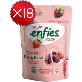 Resim Yayla Enfies Freeze Dried Berry Boost 15 G X18 