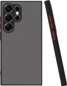 Resim Gld-spt- Newface Samsung Uyumlu Galaxy S25 Ultra Kılıf Montreal Silikon Kapak - Siyah 