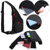 Resim Ebitda Erkek Ve Kadınlar İçin Hafif Mavi Çapraz Omuz Çantası - Bisiklet, Dağ Yürüme, Seyahat Ve Alışveriş İçin Sling Çanta Mavi 