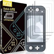 Resim Orzly Nintendo Switch Lite 2019 Modeli için Ekran Koruyucu [4 Paket] Temperli Cam Ekran Koruyucuları. Kabarcıksız Kolay Kurulum Çizilmez Sürüm 