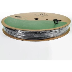 Resim EUROWEST 6MM Isı ile Daralan Siyah Makaron ( 100 Metre ) 