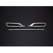 Resim Vw Passat B8.5 2019 Sonrası Egzoz Çerçevesi 3 Parça Çift Görünüm 