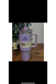 Resim ABAKAN pipetli Quencher H2.0 Flowstat Paslanmaz Çelik Yalıtımlı Bardak 40 Oz 1,18 Lt Orchid 