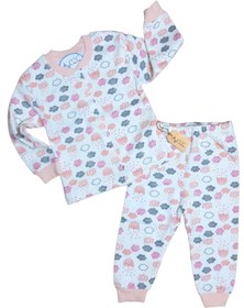 Resim AyCaTa Kız Bebek Çıtçıtlı Pijama Takımı 