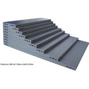 Resim Rafburada 5 Adet Galvaniz Çelik Raf Tablası - Depo, Arşiv, Kiler, Dosya, Market Rafı-43x75 cm-0.70 mm 