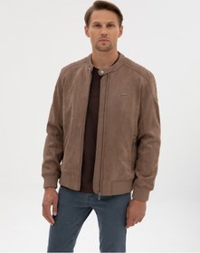 Resim Pierre Cardin Erkek Vizon Deri Mont-kaban 50318038-575 Vizon 
