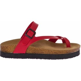 Resim Fox Shoes Kırmızı Kadın Terlik B777753009 Kırmızı 