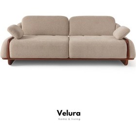 Resim Mylan 3'lü Kanepe & Üçlü Koltuk Bej 