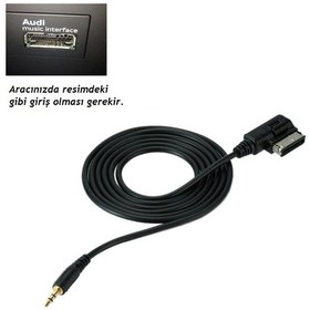 Resim Audi Mmi Aux Giriş Kablosu 195 Cm 