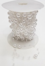 Resim Genel Markalar 25 Metre Beyaz Saçaklı Misinalı Inci 