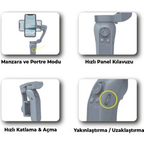 Resim Bood Gimbal L7B Gri 