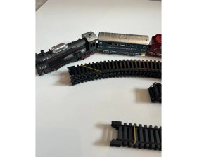 Resim Mavi Su Dünyası Tren Hareketli Pilli Işıklı 19 Parçalı 