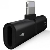 Resim Genel Markalar Iphone 7 8 X Kulaklık Dönüştürücü Şarj Çoklayıcı Adaptör- Siyah 