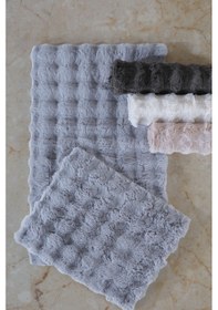 Resim Elart Toffy Paspas Takımı 60x100 Cm Antrasit Antrasit 