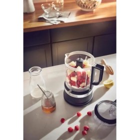 Resim Kitchenaid 1,19 lt Mutfak Robotu 5KFC0516 240 W Güçlü Matte Black Renkli Çok Fonksiyonlu Tasarım 