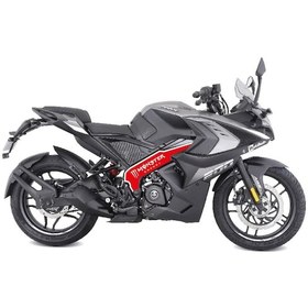 Resim Bajaj Rs200 Monster Kırmızı Beyaz Sticker Etiket Modeli 