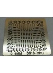 Resim Efiks Kalıp Stencil D510-CPU 0.4 mm Işlemci Kalıbı 
