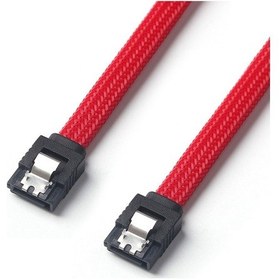 Resim 4738 Naylon Örgü Hasır Sata3 Ssd Hdd Data Veri Kablosu 7 Pin 6Gbs 