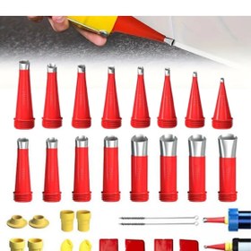 Resim Skygo 30 Parça Silikon Kalafat Mastik Alet Seti Mastik Ucu 