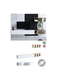 Resim Decormet Pıa Tv Ünitesi Dec0016 Çok Renkli 