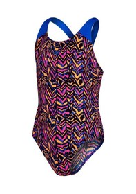 Resim Speedo Allover Kız Çocuk Yüzücü Mayosu Çok Renkli 