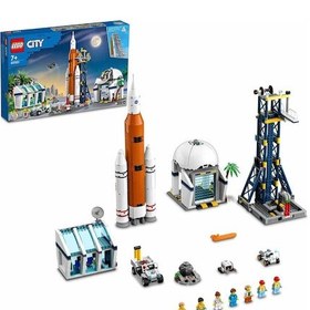 Resim LEGO® City 60351 Roket Fırlatma Merkezi 1010 Parça 